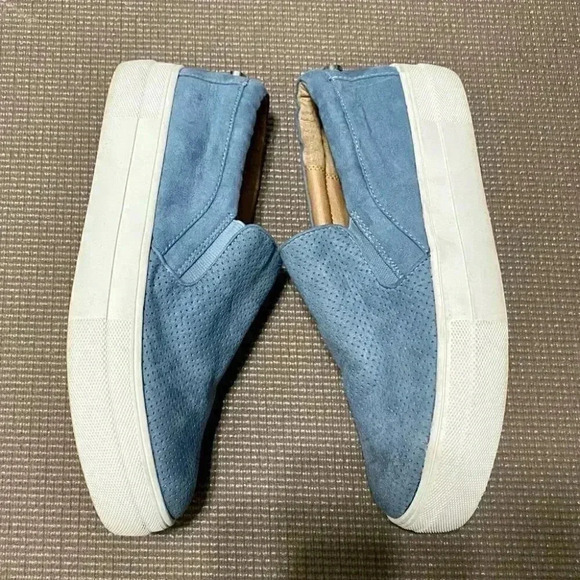 Steve Madden Giovana Suede Platform Casual Slip-on Sneakers - Picture 4 of 8
